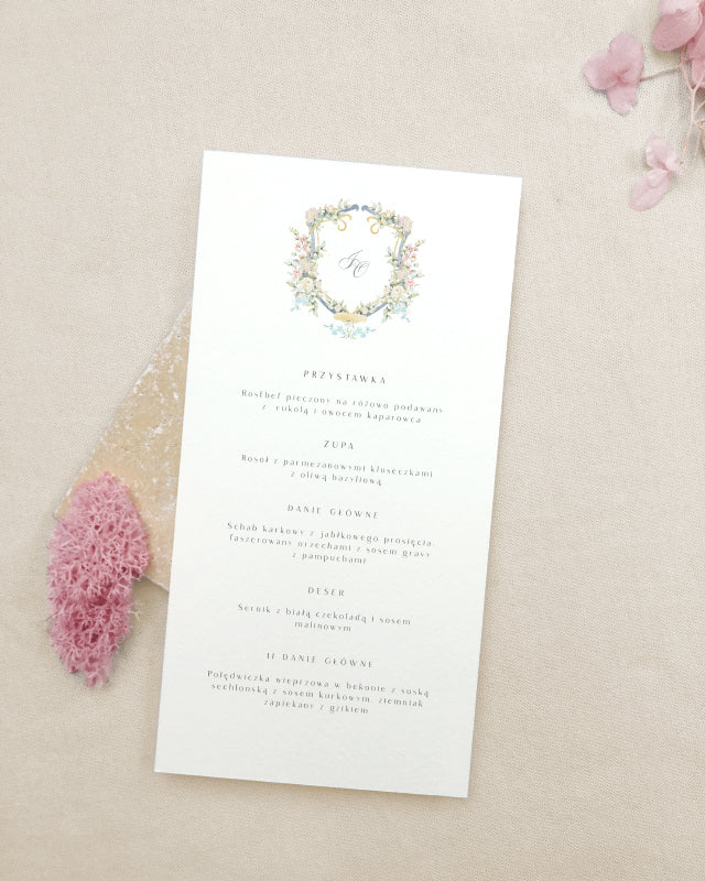 <font size="4">MENU z herbem</font>